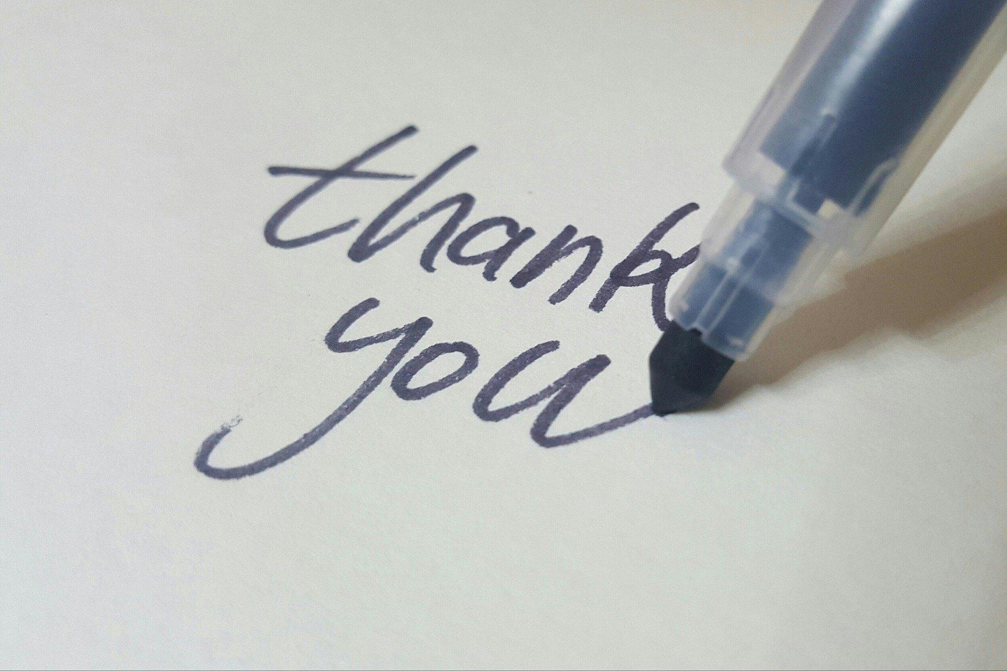A huge thank you